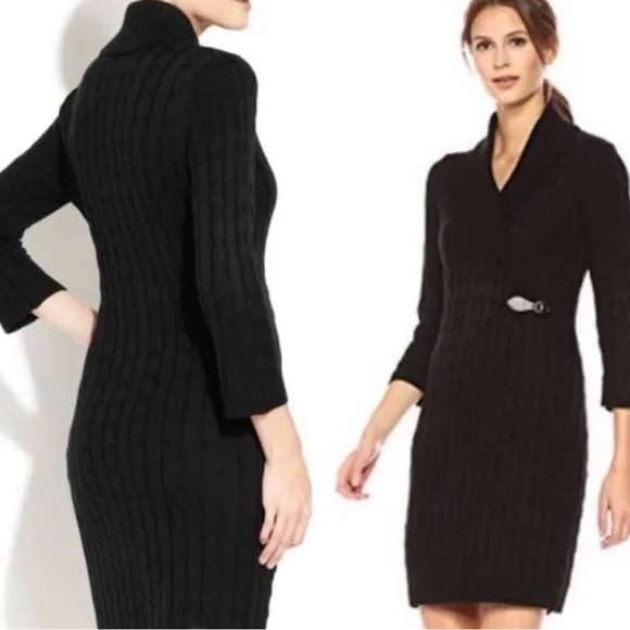 Calvin Klein knit sweater Dress, like new, size S - 0055LR-4 - Picture 1 of 4